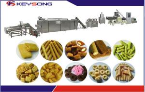 Quality Puff Corn Rice Core Filling Snacks Making Machine Snack Food Extruder Equipment wholesale