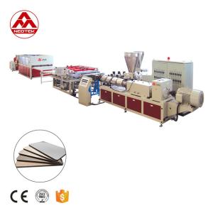 Quality Customized PVC Foam Board Co-Extrusion Line for Manufacturing Plant 26000x7000x4000 wholesale
