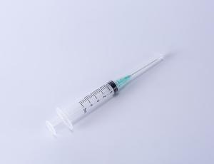 Quality FDA510K Medical Sterile Disposable Syringe With Needle 5ml wholesale