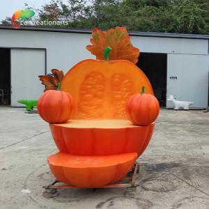 Quality Kumpkin Bench Fiberglass Animatronic For Halloween Decoration wholesale