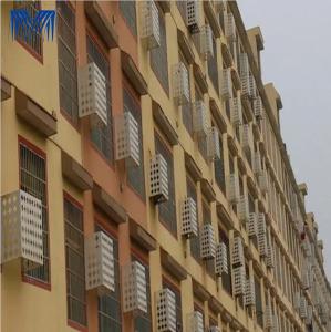 Quality Decorative Outdoor Aluminium Protector Metal In Wall Airconditioner Cover Aluminum wholesale