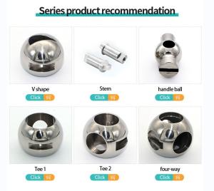 Quality DN25 Stainless Steel 316L Floating Straight Through Valve Ball with Customized OEM Support and Mirror Polished Surface wholesale
