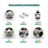 Buy cheap DN25 Stainless Steel 316L Floating Straight Through Valve Ball with Customized from wholesalers