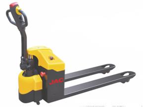 Quality Red / Yellow Semi Electric Pallet Truck 2 Tons Capacity High Gradient Performance wholesale