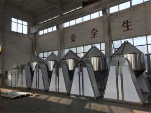 Quality Plc Control 316ss Rvpd Rotary Cone Vacuum Dryer Lcd Display wholesale