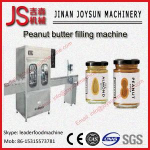 Quality 30L / min Automatic Peanut Butter Filling Machine 70 - 80 bottle / min wholesale