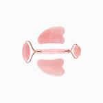 Heart Shaped Crystal Scraping Jade Facial Massage Roller
