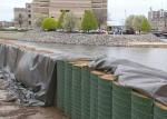Sand Filled Defensive Bastion Barriers Military Hesco Defensive Barriers Flood