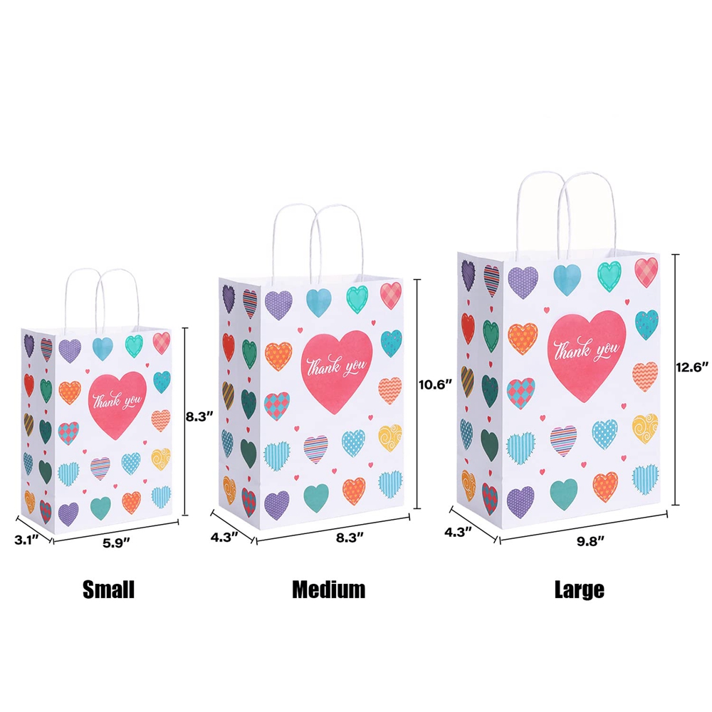 CMYK 4 Color Offset Printing Reusable Bolsa De Papel With Your Own Logo Folding Style