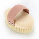 Customized Dry Massage Brush Synthetic Fiber Nylon Mixed Bristle Body Brush