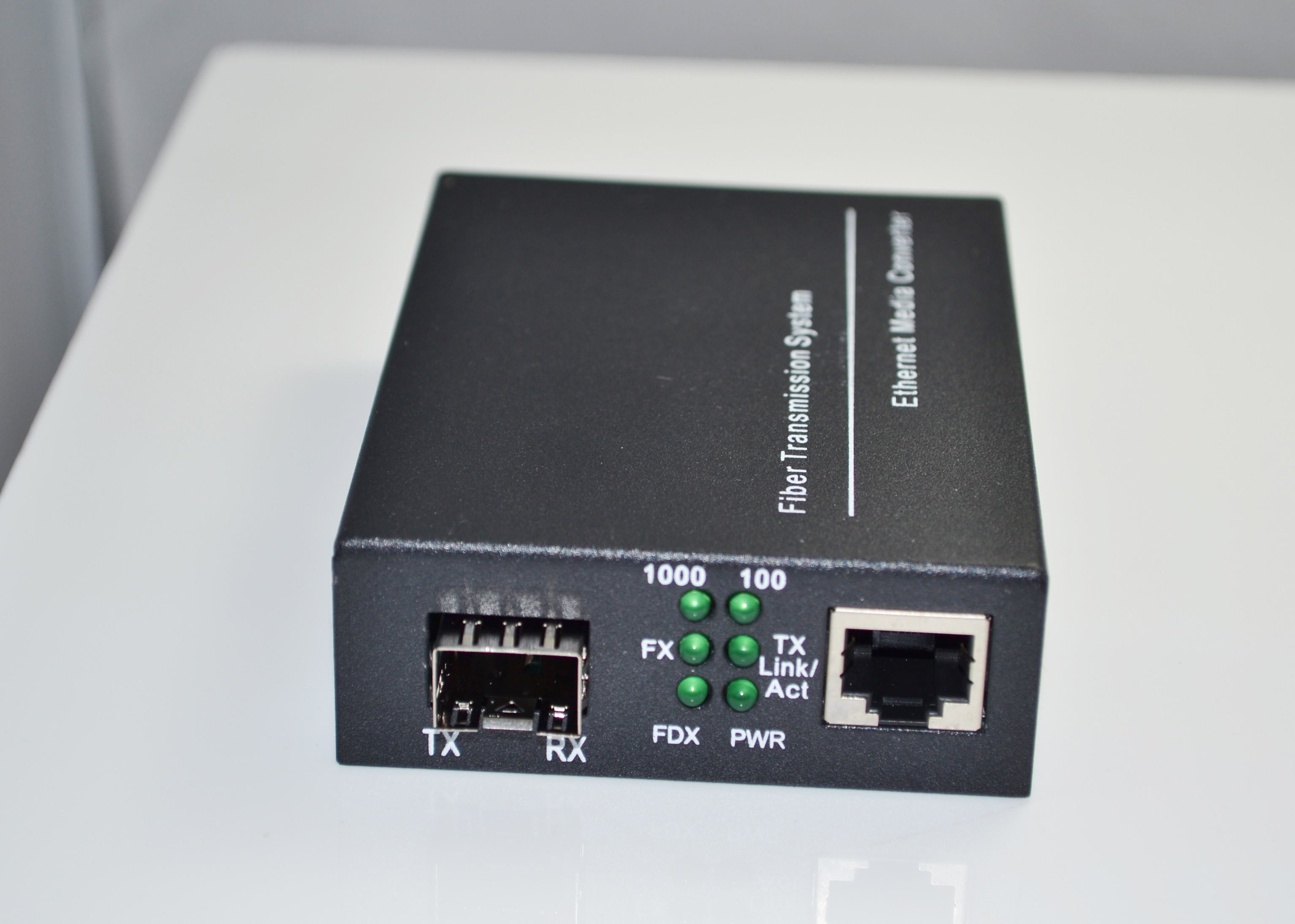 Gigabit Ethernet Fiber Media Converter Device , Internet Media Converter