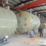 OEM ODM Food Brewing Industrial Chemical Tanks Frp Fertilizer Storage 8000