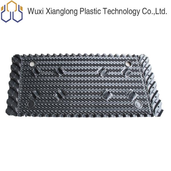 Hot Water Distribution Cooling Tower Infill Material Cross Flow Media PVC Drift
