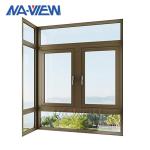 Factory Price Aluminum Frame Casement Double Glazed Windows
