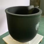 Jewelry Making Gold Melting Crucible Heat Resistant Black Graphite 150kg