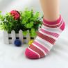 Buy cheap Custom logo, design high Quality 100% Cotton Women Ankle Socks from wholesalers