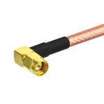 Gold Plated Radio Frequency Antennas IP54 Waterproof RG58 RG142
