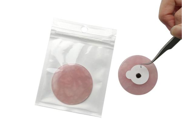 Wholesale Price Pink Jobe Stone Holder Lash Glue Adhesive Pallet Makeup Grafting