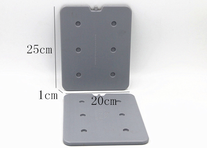 High Efficiency Eutectic Cold Plates Medical Cold Packs 25 X 20 X 1cm For Food Frozen