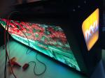 Great effect Taxi LED Display / multi - color taxi digital advertising