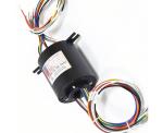 Medical Equipment Through Bore Slip Ring 15 Circuit Low Friction Features
