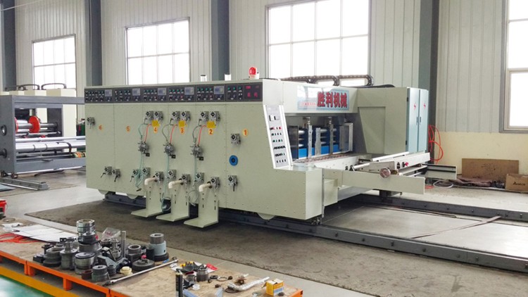 4 Color Printing Corrugated Carton Box Machine With Big Production