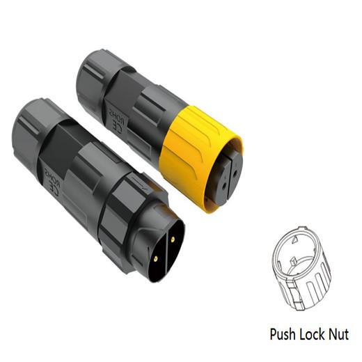 PA66 Nylon Outdoor Male And Female Wire Connectors Waterproof 3KV Insulation