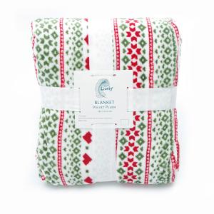 Quality Customized Printed Flannel Receiving Blanket , Plush Throw Blanket For Baby / Adults wholesale