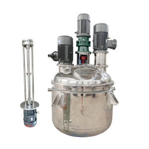 Quality Chemical Mixing Tank 300L 1000L Electric Heating Agitator Emulsifier Liquid Detergent wholesale