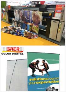 Quality Printer Heads Digital Fabric Sublimation Textile Printing For Banner wholesale