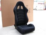 Handmade Sport Racing Seats With Sliver Safety Cover / Adjustable Racing Seats