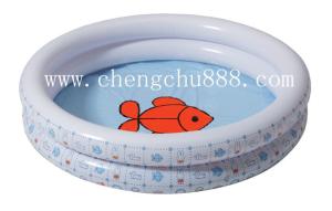 Quality Inflatable 2 ring swim pool wholesale