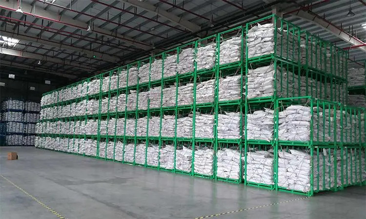 Detachable Stackable Warehouse Racks Powder Coated Industrial Metal Tire Rack