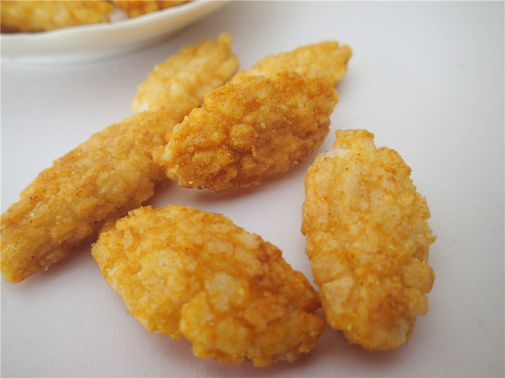 OEM Japanese Rice Cracker Crispy Grain Snacks Baked Rice Crackers Puffed Snack