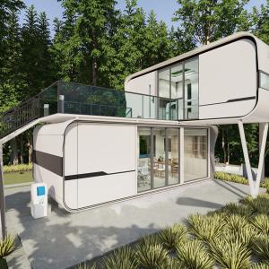 Quality Aluminum Container House For Deluxe Double-Deck Homestay Holiday Cottage In Hotels Resorts And Offices wholesale