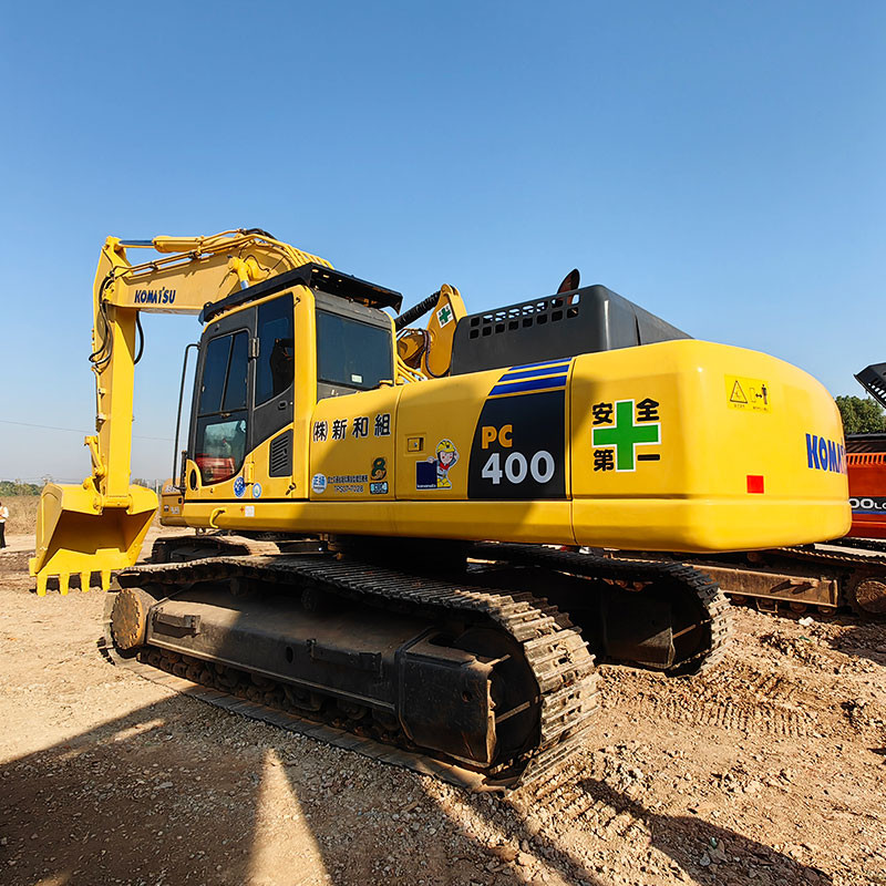 PC400-8 Komatsu Used Equipment 40Ton Excavator Digging Komatsu 400 Excavator