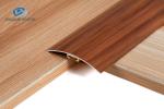 2mm Thickness Aluminium Floor Edge Trim Surface Treatment Wood Grain Anti Slip