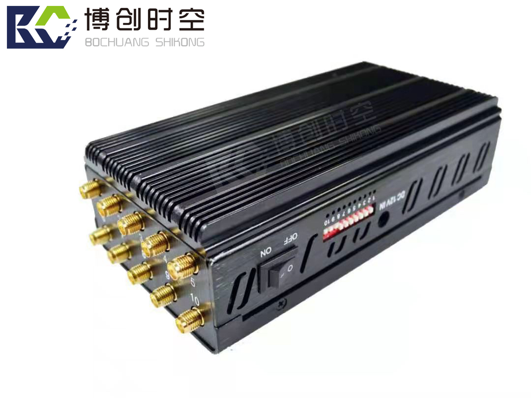 10 channel mobile phone signal jammer handheld portable with protective leather case 2g.3g.4g.5g mobile signal jammer