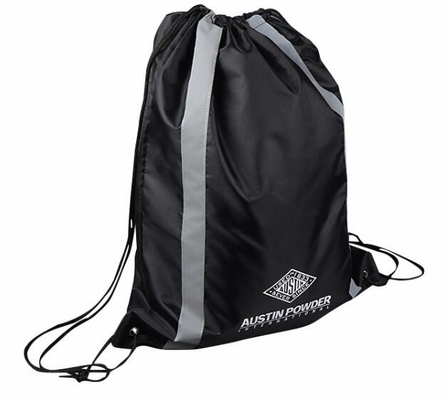 Recycled Foldable Nylon Polyester Tote Bag with logos polyester shopping bag Custom advertising handle non woven bag PAC
