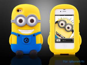 Quality Unique animal shaped mobile phone cases for iphone4/4s wholesale