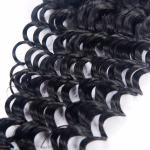 Indian Curly Brown 4x4 Lace Closure Grade 8A Virgin Human Hair Materials