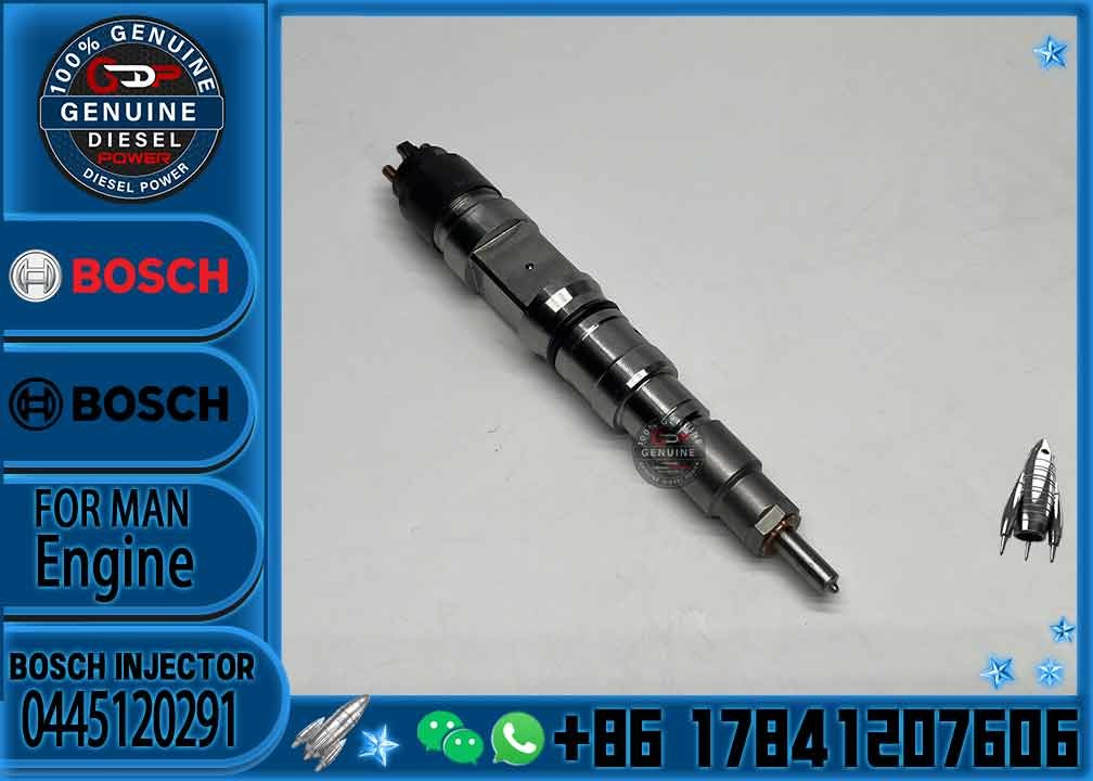 Bos-ch Common Rail injector 0445120291 with control valve 2806 nozzle DLLA150P2123 fuel injector 0445 120 291