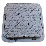 Heavy Duty Telecom Manhole Cover EN124 D400 Ductile Iron 800mm