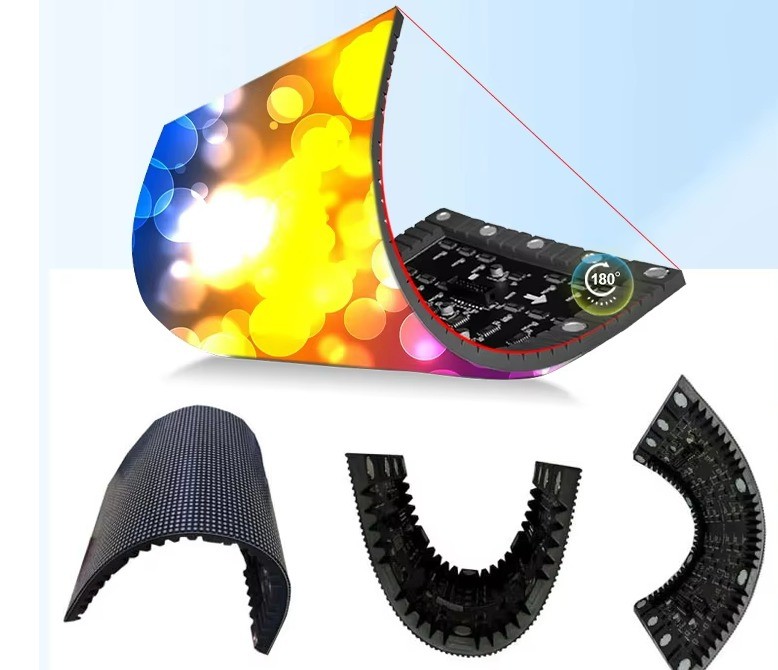 Indoor Flexible Curved LED Module Screen for Stunning Visual Presentations