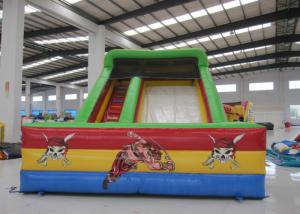 Quality Kindergarten Baby Commercial Inflatable Water Slides Rutsche Pirate Theme Colourful wholesale
