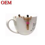 Figure manufacturer Custom Wine Glass Charms Top Sell Decoration Plastic figure