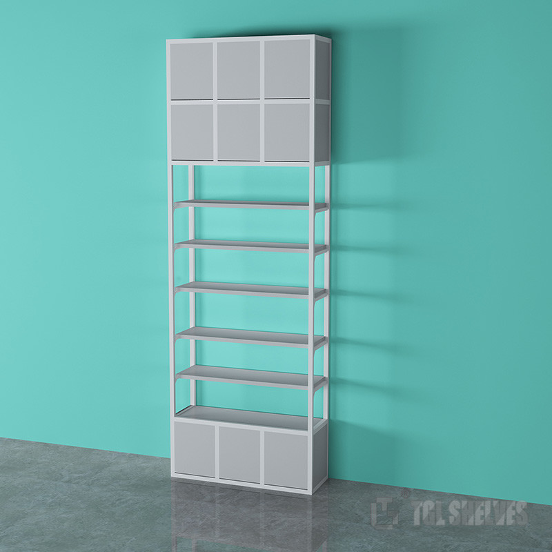 6 layers Convenience Store Rack , Display Shelving For Retail Stores 30-40KG capacity