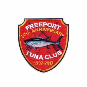 Quality Custom 100% Embroidered Patches Fishing Hats Clothes Logo Applique For Jackets wholesale