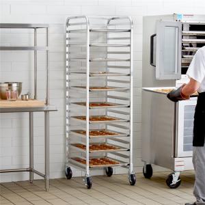 Quality RK Bakeware China Foodservice NSF Custom 800 600 Revent Oven Rack Stainless Steel Baking Tray Trolley wholesale