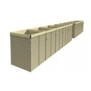 Quality Custom Welded Steel Sandbags Bastion Flood Defensive Barrier Wall with Galvanized Wire wholesale